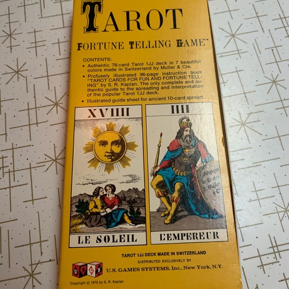 Vintage 1979’s Tarot Fortune Telling Game - Picture 1 of 13